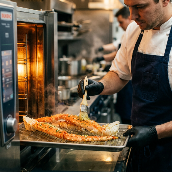 Premium King Crab | Wild-Caught Deep Sea Seafood | Sweet & Meaty