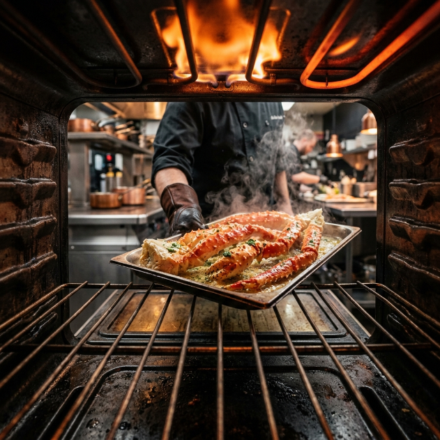 Premium King Crab | Wild-Caught Deep Sea Seafood | Sweet & Meaty