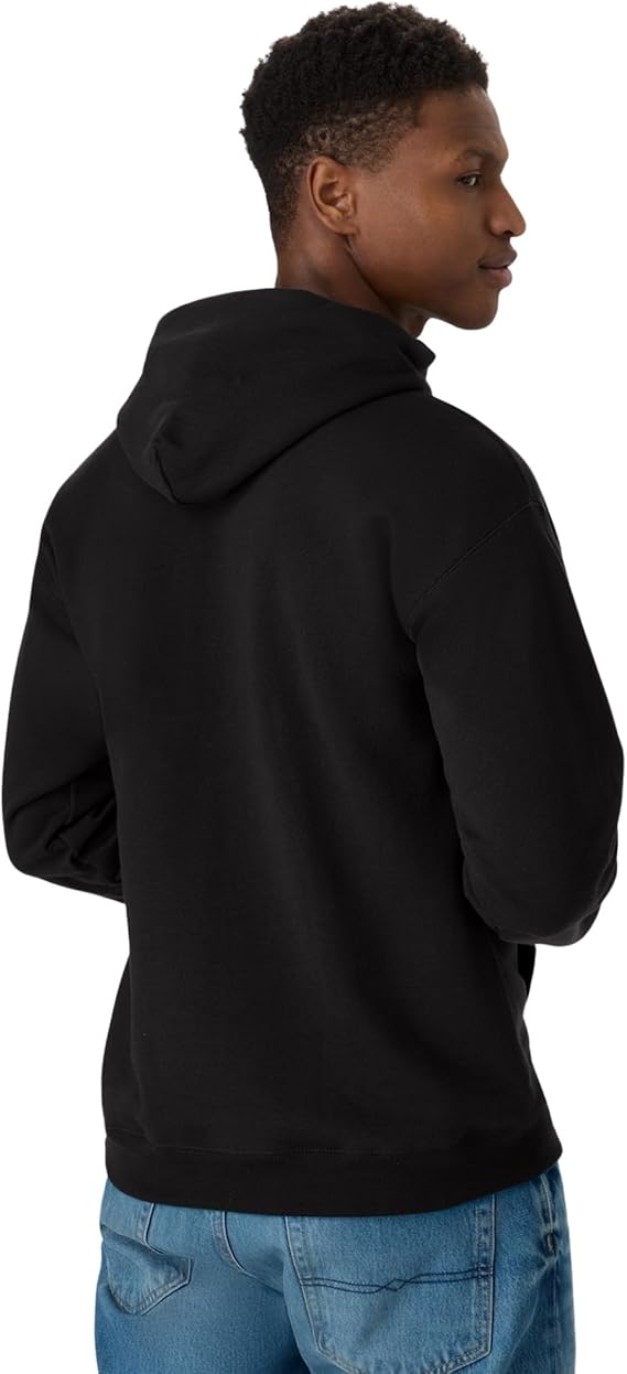 Hanes Men's EcoSmart Hoodie, Midweight Fleece, Pullover Hooded Sweatshirt