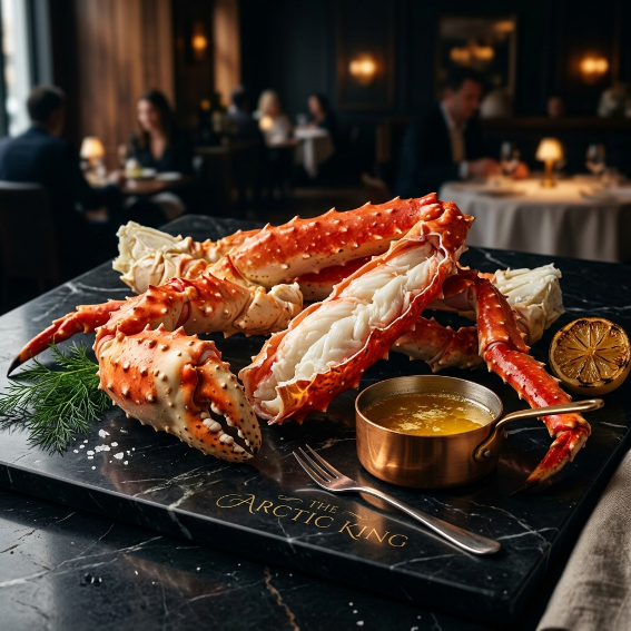 Premium King Crab | Wild-Caught Deep Sea Seafood | Sweet & Meaty